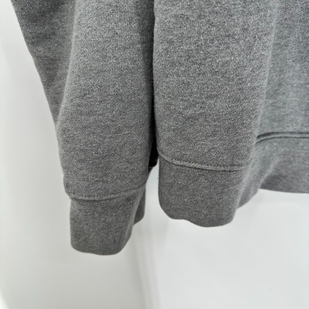 CAT Kangaroo Pocket Long Sleeve Spellout Pullover Hoodie Heather Gray Size XL - Picture 5 of 9
